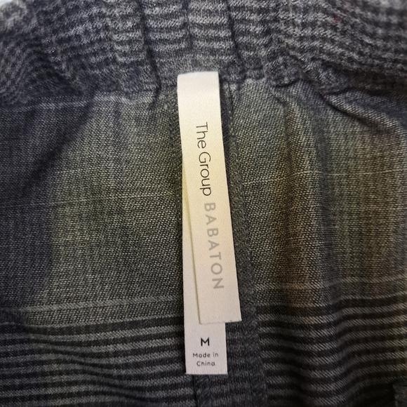 Aritzia Group‎ of Babaton Plaid Gray Skirt Tie Waist - Picture 4 of 10